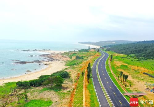 瞰海南 環(huán)島旅游公路木蘭灣段瀝青鋪設(shè)完成，全面通車進(jìn)入倒計(jì)時(shí)